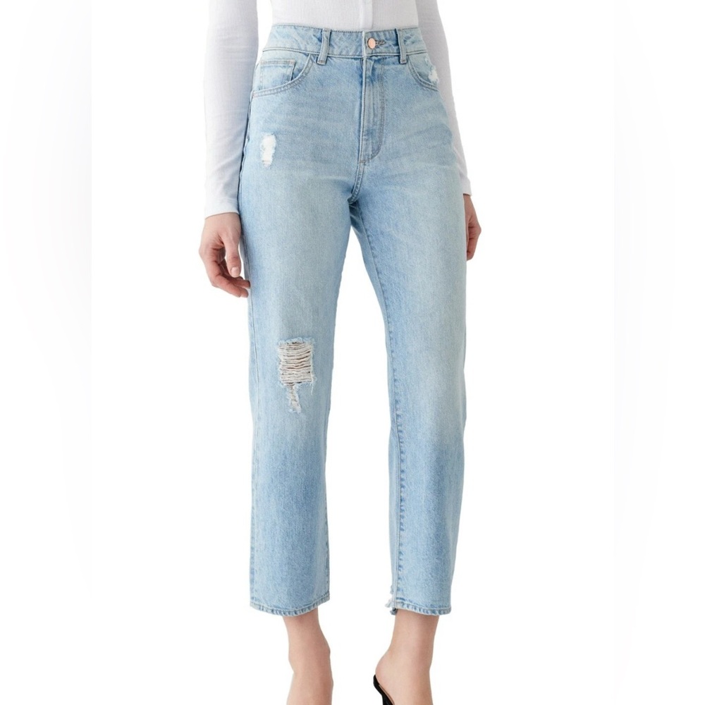DL1961 Women's Jerry High Rise Vintage Straight Leg Jean, Colusa, size 27